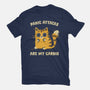 Panic Attacks Are My Cardio-Womens-Fitted-Tee-kg07