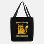 Panic Attacks Are My Cardio-None-Basic Tote-Bag-kg07