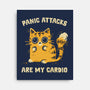 Panic Attacks Are My Cardio-None-Stretched-Canvas-kg07