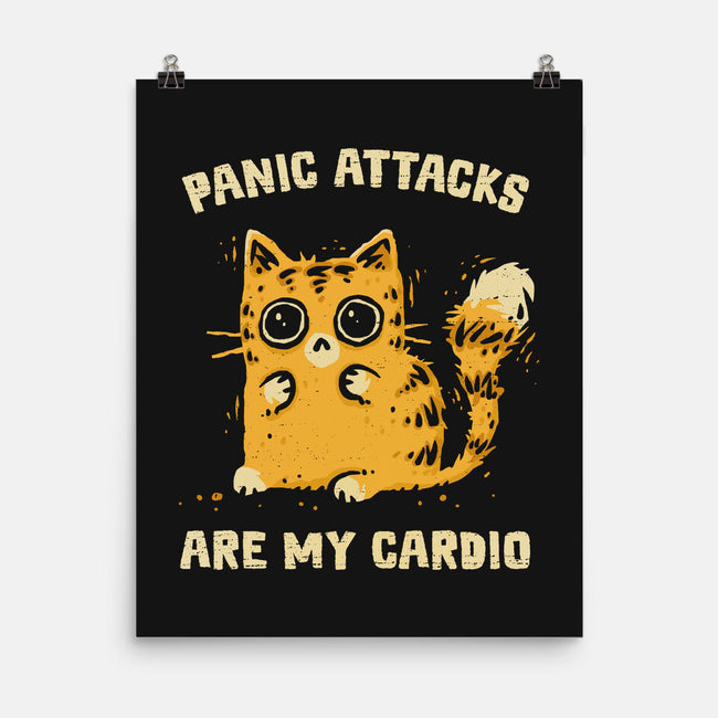 Panic Attacks Are My Cardio-None-Matte-Poster-kg07