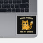 Panic Attacks Are My Cardio-None-Glossy-Sticker-kg07