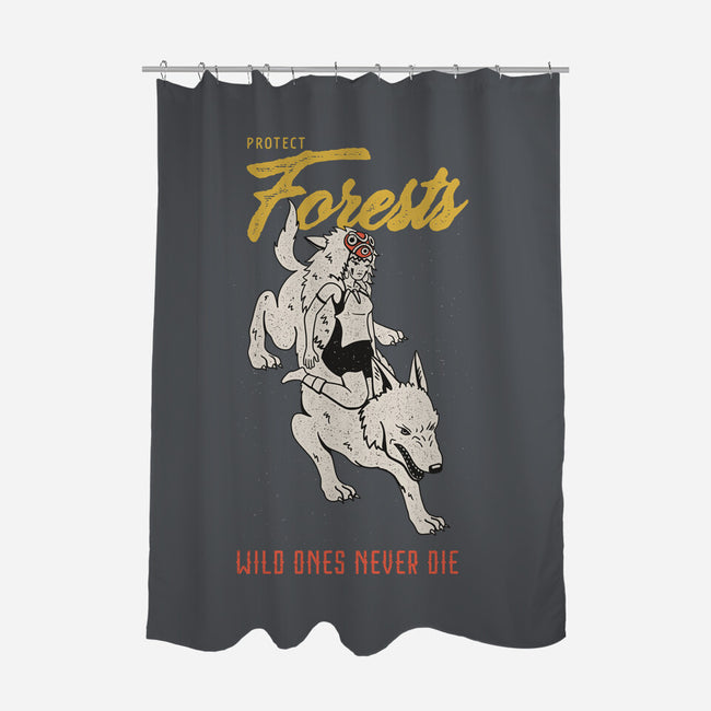 Protect Forests-None-Polyester-Shower Curtain-sebasebi