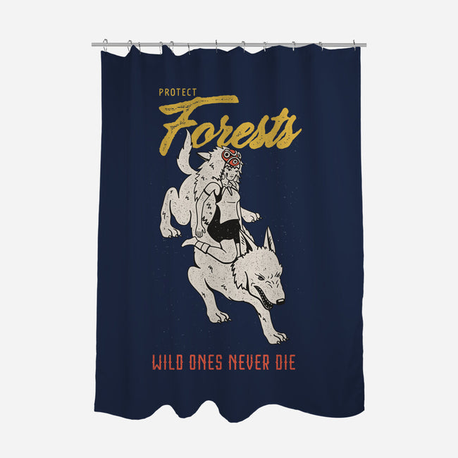 Protect Forests-None-Polyester-Shower Curtain-sebasebi