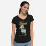 Protect Forests-Womens-V-Neck-Tee-sebasebi