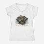 You Are Who You Choose To Be-Womens-V-Neck-Tee-momma_gorilla