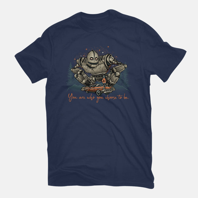 You Are Who You Choose To Be-Womens-Fitted-Tee-momma_gorilla