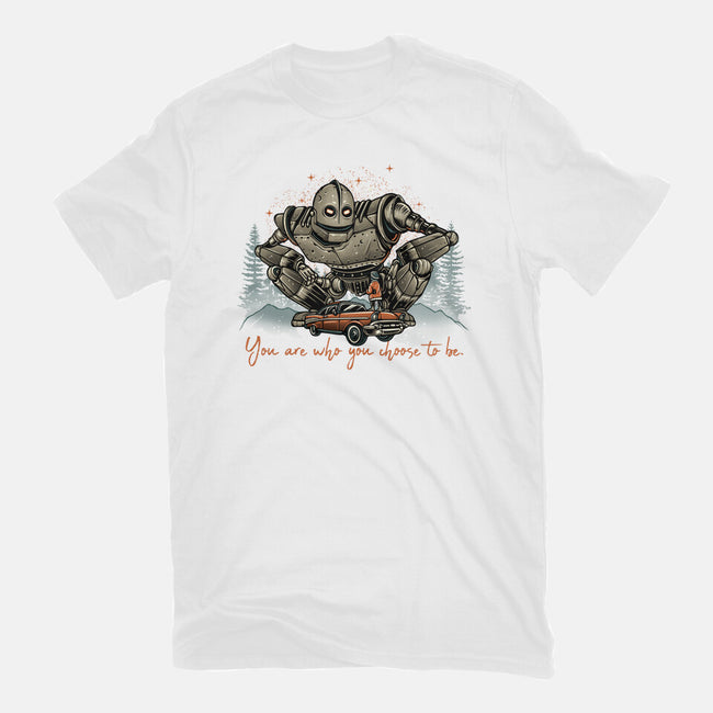 You Are Who You Choose To Be-Womens-Fitted-Tee-momma_gorilla