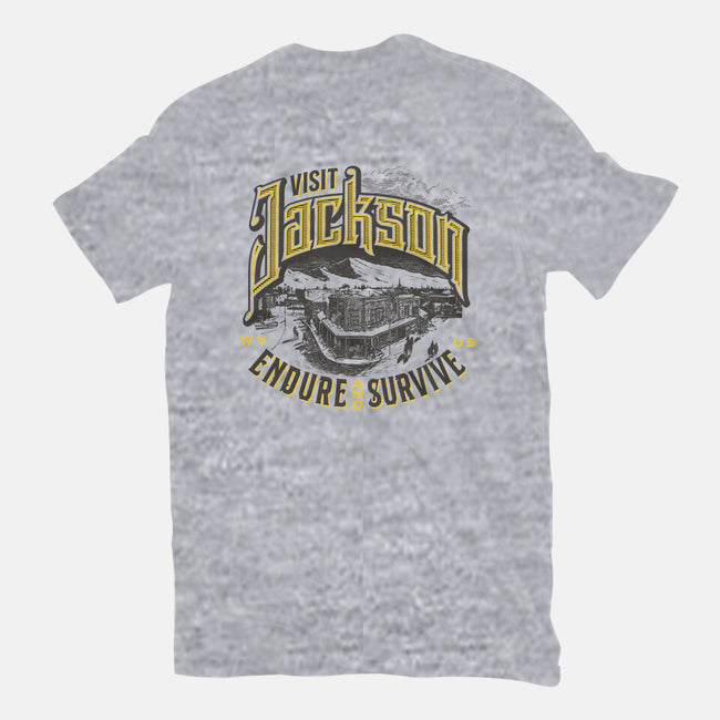 Visit Jackson-Unisex-Basic-Tee-Wheels