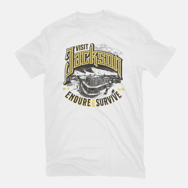 Visit Jackson-Unisex-Basic-Tee-Wheels