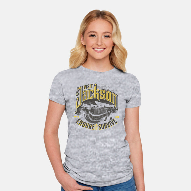 Visit Jackson-Womens-Fitted-Tee-Wheels