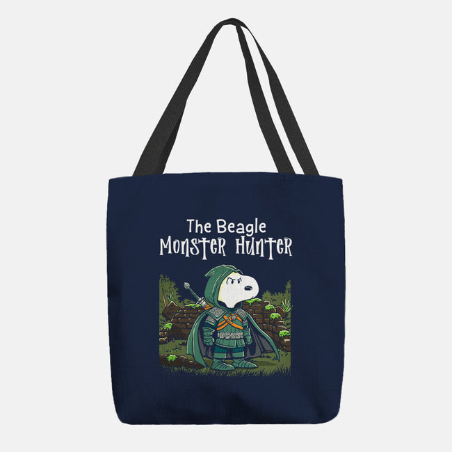 Beagle Monster Hunter-None-Basic Tote-Bag-P1yu5h