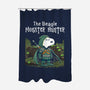 Beagle Monster Hunter-None-Polyester-Shower Curtain-P1yu5h