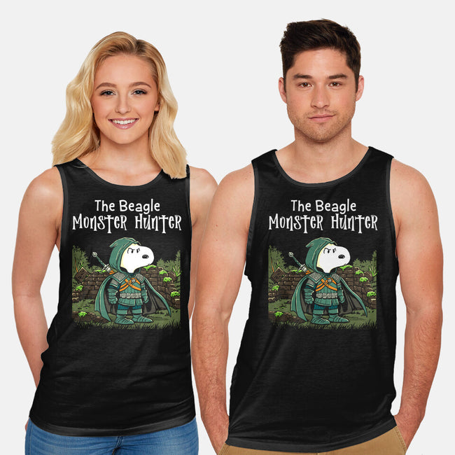 Beagle Monster Hunter-Unisex-Basic-Tank-P1yu5h