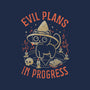 Evil Plans In Progress-Unisex-Basic-Tee-eduely