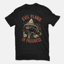 Evil Plans In Progress-Unisex-Basic-Tee-eduely