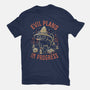 Evil Plans In Progress-Mens-Premium-Tee-eduely