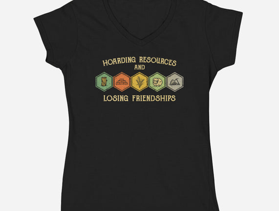 Hoarding Resources And Losing Friends