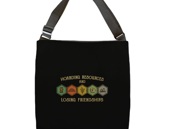 Hoarding Resources And Losing Friends