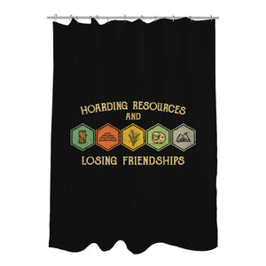 Hoarding Resources And Losing Friends