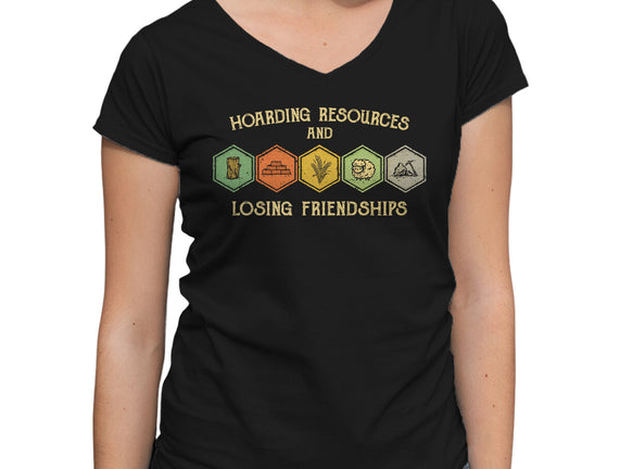 Hoarding Resources And Losing Friends