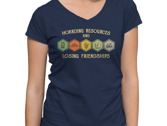 Hoarding Resources And Losing Friends