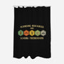 Hoarding Resources And Losing Friends-None-Polyester-Shower Curtain-kg07