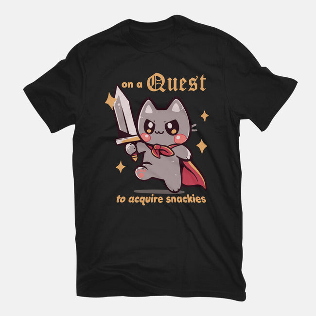 On A Quest To Acquire Snackies-Unisex-Basic-Tee-TechraNova