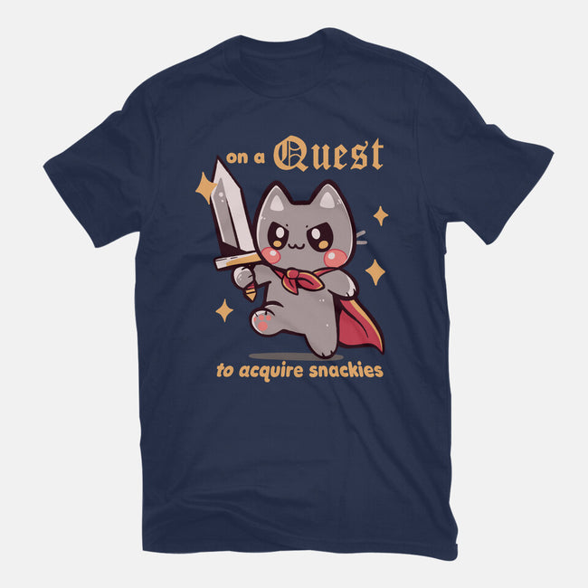 On A Quest To Acquire Snackies-Unisex-Basic-Tee-TechraNova