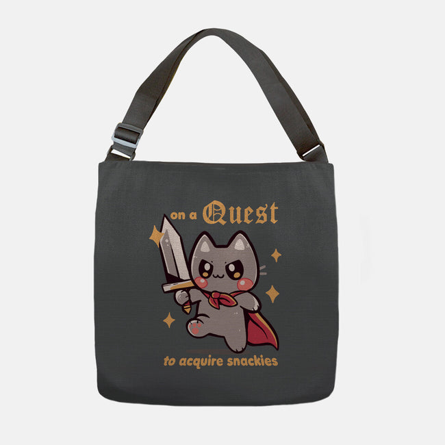 On A Quest To Acquire Snackies-None-Adjustable Tote-Bag-TechraNova