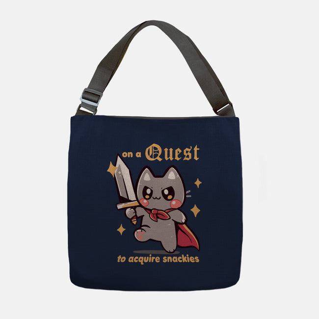 On A Quest To Acquire Snackies-None-Adjustable Tote-Bag-TechraNova