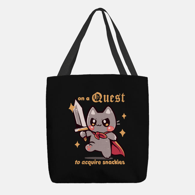 On A Quest To Acquire Snackies-None-Basic Tote-Bag-TechraNova
