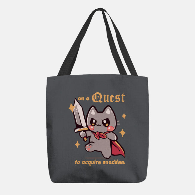 On A Quest To Acquire Snackies-None-Basic Tote-Bag-TechraNova