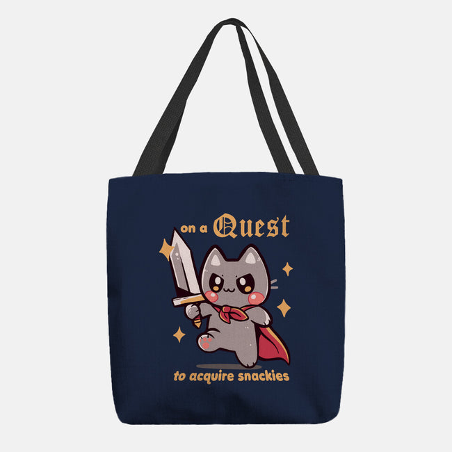 On A Quest To Acquire Snackies-None-Basic Tote-Bag-TechraNova