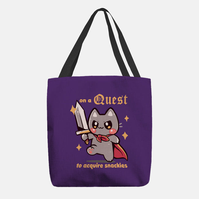 On A Quest To Acquire Snackies-None-Basic Tote-Bag-TechraNova