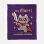 On A Quest To Acquire Snackies-None-Fleece-Blanket-TechraNova