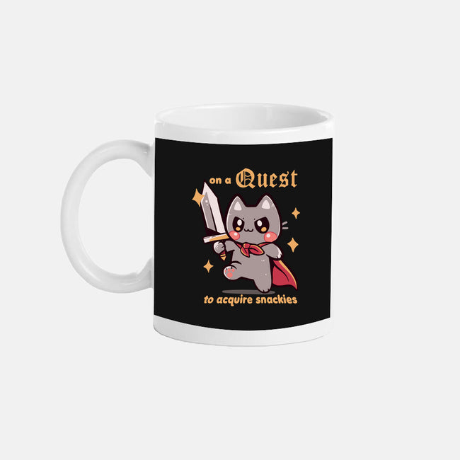 On A Quest To Acquire Snackies-None-Mug-Drinkware-TechraNova
