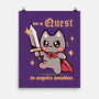 On A Quest To Acquire Snackies-None-Matte-Poster-TechraNova