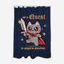 On A Quest To Acquire Snackies-None-Polyester-Shower Curtain-TechraNova