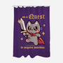 On A Quest To Acquire Snackies-None-Polyester-Shower Curtain-TechraNova