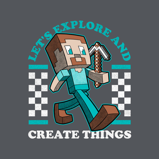Game Mascot Block Guy-None-Adjustable Tote-Bag-Studio Mootant