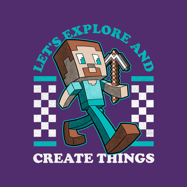 Game Mascot Block Guy-None-Adjustable Tote-Bag-Studio Mootant