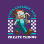 Game Mascot Block Guy-None-Adjustable Tote-Bag-Studio Mootant