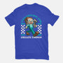 Game Mascot Block Guy-Womens-Fitted-Tee-Studio Mootant