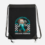 Game Mascot Block Guy-None-Drawstring-Bag-Studio Mootant