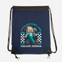 Game Mascot Block Guy-None-Drawstring-Bag-Studio Mootant