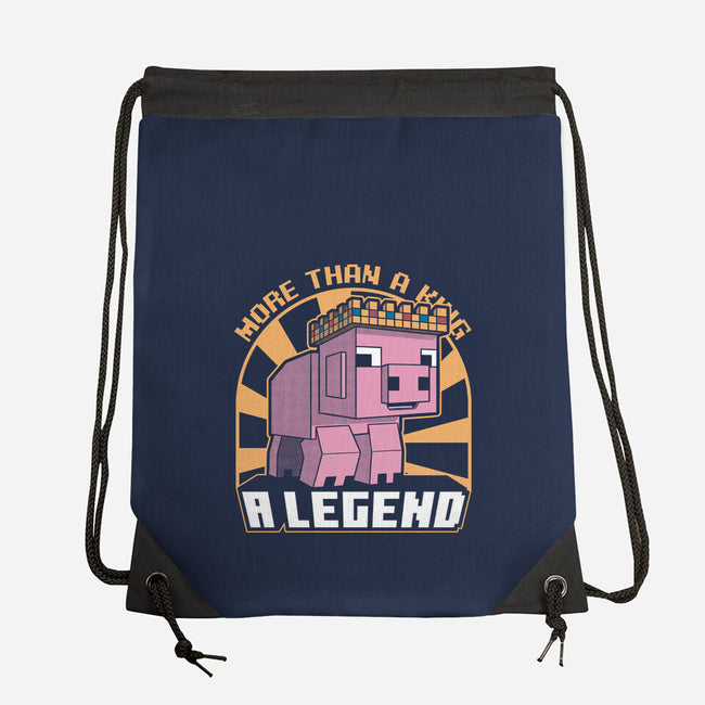 Pig Legend Gamer-None-Drawstring-Bag-Studio Mootant