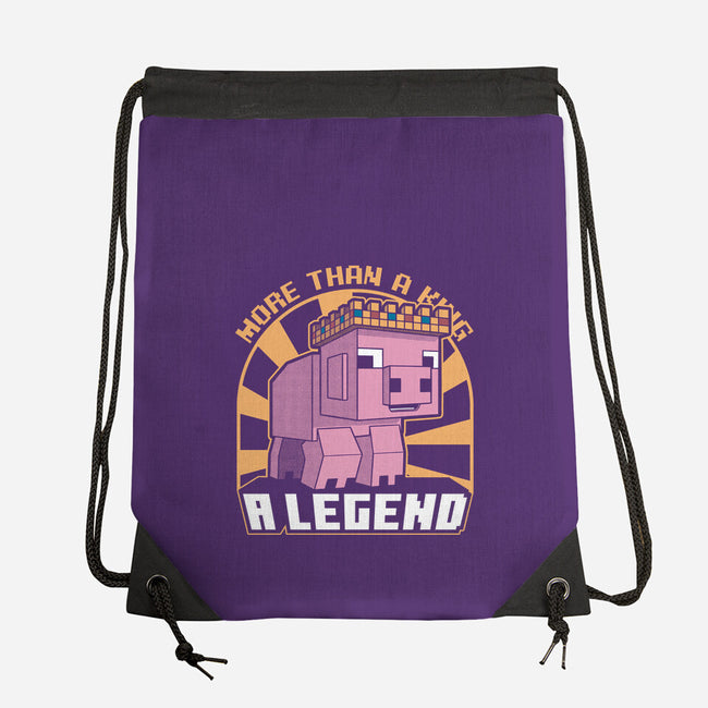 Pig Legend Gamer-None-Drawstring-Bag-Studio Mootant
