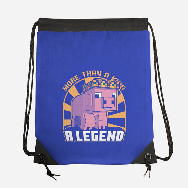 Pig Legend Gamer-None-Drawstring-Bag-Studio Mootant