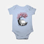 Sakura Neighbor Sumi-e-Baby-Basic-Onesie-DrMonekers