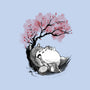 Sakura Neighbor Sumi-e-Unisex-Basic-Tee-DrMonekers